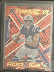 Alec Pierce [Red] #XTR-20 Football Cards 2022 Panini XR Xtreme Rookies Prices