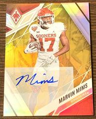 Marvin Mims [Autograph Gold] #10 Football Cards 2023 Panini Chronicles Draft Picks Phoenix Prices