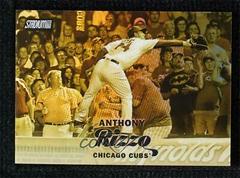 Anthony Rizzo [Gold Minted] #SCC-39 Baseball Cards 2017 Stadium Club Chrome Prices