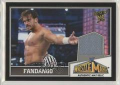 Fandango Wrestling Cards 2013 Topps Best of WWE Wrestlemania 29 Mat Relics Prices