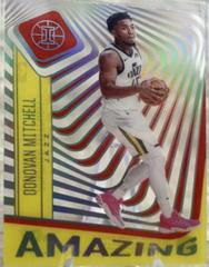 Donovan Mitchell [Asia Red Yellow] Basketball Cards 2020 Panini Illusions Amazing Prices