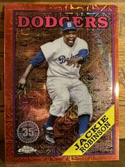 Jackie Robinson [Red] #T88C-32 Baseball Cards 2023 Topps Silver Pack 1988 Chrome Prices