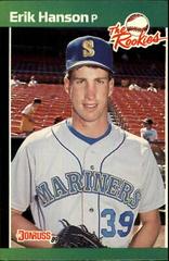 Erik Hanson Baseball Cards 1989 Donruss Rookies Prices