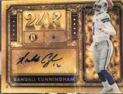 Randall Cunningham #24K-RC Football Cards 2023 Panini Gold Standard 24K Autographs Prices