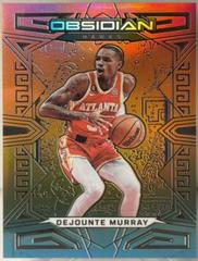 Dejounte Murray [Neon Flood] #102 Basketball Cards 2022 Panini Obsidian Prices