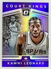 Kawhi Leonard [Purple] #28 Basketball Cards 2017 Panini Donruss Optic Court Kings Prices