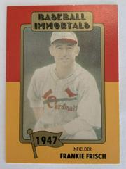 Frankie Frisch Baseball Cards 1980 Baseball Immortals Prices