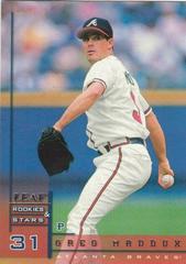Greg Maddux #31 Baseball Cards 1998 Leaf Rookies & Stars Prices