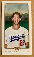 Clayton Kershaw [Mini Old Mill] Baseball Cards 2010 Topps 206 Prices