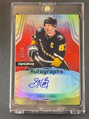 Sidney Crosby [Red] Hockey Cards 2021 Upper Deck Synergy Autographs Prices