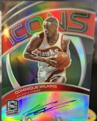 Dominique Wilkins #IA-DQW Basketball Cards 2021 Panini Spectra Icons Autographs Prices