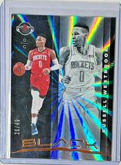 Russell Westbrook [Copper] #22 Basketball Cards 2019 Panini Black Prices