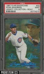 Ryne Sandberg [ROW1] #23 Baseball Cards 1997 Flair Showcase Legacy Collection Prices