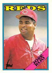 Jose Rijo #92T Baseball Cards 1988 Topps Traded Prices