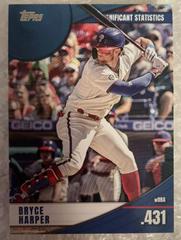 Bryce Harper [Blue] #SS-11 Baseball Cards 2022 Topps Significant Statistics Prices