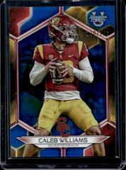 Caleb Williams [Blue] #100 Football Cards 2023 Bowman's Best University Prices