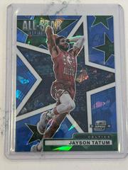 Jayson Tatum [Blue Ice] #8 Basketball Cards 2021 Panini Contenders Optic All Star Aspirations Prices