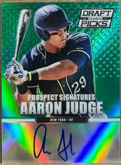 Aaron Judge [Green Prizm] #33 Baseball Cards 2013 Panini Prizm Perennial Draft Picks Prospect Signatures Prices