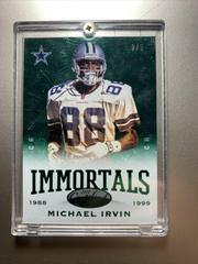 Michael Irvin [Green Camo] #195 Football Cards 2014 Panini Certified Prices