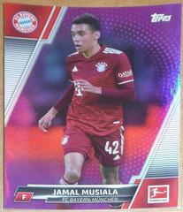 Jamal Musiala [Fuchsia Foil] Soccer Cards 2021 Topps Bundesliga Prices