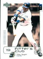 Tony Gwynn #33 Baseball Cards 2000 Upper Deck Hitter's Club Prices