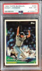 Randy Johnson #290 Baseball Cards 1994 Topps Bilingual Prices