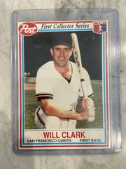 Will Clark Baseball Cards 1990 Post Cereal Prices