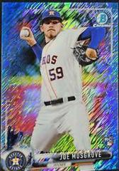 Joe Musgrove [Rookies Blue Shimmer Refractor] Baseball Cards 2017 Bowman Chrome Mini Prices