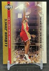 LeBron James [Gold] #18 Basketball Cards 2003 Upper Deck Phenomenal Beginning Prices