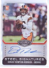 Dorian Thompson Robinson #RSSDTR Football Cards 2023 Panini Plates and Patches Rookie Steel Signatures Prices