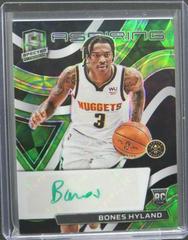Bones Hyland [Green] #AA-BHY Basketball Cards 2021 Panini Spectra Aspiring Autographs Prices