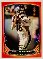 Peyton Manning [Red] Football Cards 2014 Bowman Prices