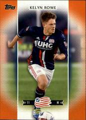 Kelyn Rowe [Orange] Soccer Cards 2017 Topps MLS Prices