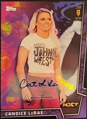 Candice LeRae [Purple Autograph] Wrestling Cards 2018 Topps WWE Women's Division Prices