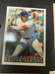Jose Canseco #42 Baseball Cards 1995 Bazooka Prices