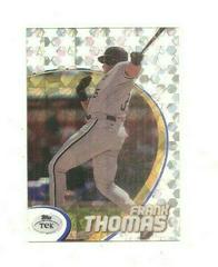 Frank Thomas [Pattern 56] #6 Baseball Cards 1998 Topps Tek Prices
