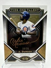 Andre Dawson [Bronze Ink] #T1TA-AD Baseball Cards 2023 Topps Tier One Talent Autographs Prices