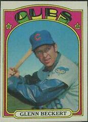 Glenn Beckert [Green Under C And S] #45 Baseball Cards 1972 Topps Prices
