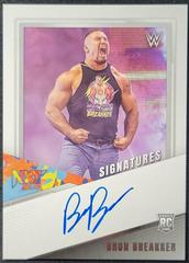 Bron Breakker Wrestling Cards 2022 Panini NXT WWE Signatures Prices