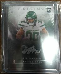 Breece Hall [Silver Ink] Football Cards 2022 Panini Origins Autographs Prices