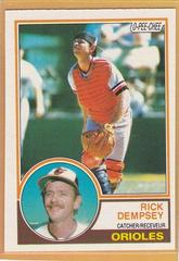 Rick Dempsey Baseball Cards 1983 O Pee Chee Prices