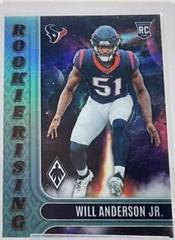 Will Anderson Jr. [Teal] #RIS-3 Football Cards 2023 Panini Phoenix Rookie Rising Prices