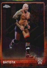 Batista Wrestling Cards 2015 Topps Chrome WWE Prices