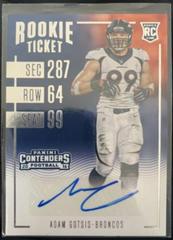 Adam Gotsis [Autograph Cracked Ice Ticket] #160 Football Cards 2016 Panini Contenders Prices