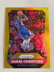 Jamal Crawford [Gold Prizm] Basketball Cards 2015 Panini Prizm Prices