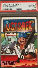 Reggie Jackson Baseball Cards 1993 Upper Deck Fun Packs Prices