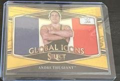 Andre The Giant [Gold Prizm] Wrestling Cards 2022 Panini Select WWE Global Icons Prices