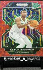 Keyonte George [Choice Red] #RP-KEY Basketball Cards 2022 Panini Prizm Draft Picks Rated Prospect Prices