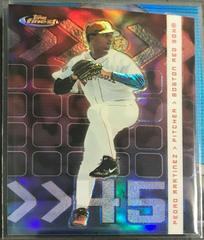 Pedro Martinez [Refractor] Baseball Cards 2002 Finest Prices