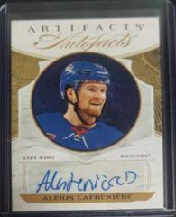 Alexis Lafreniere #AF-AL Hockey Cards 2022 Upper Deck Artifacts Auto Facts Prices